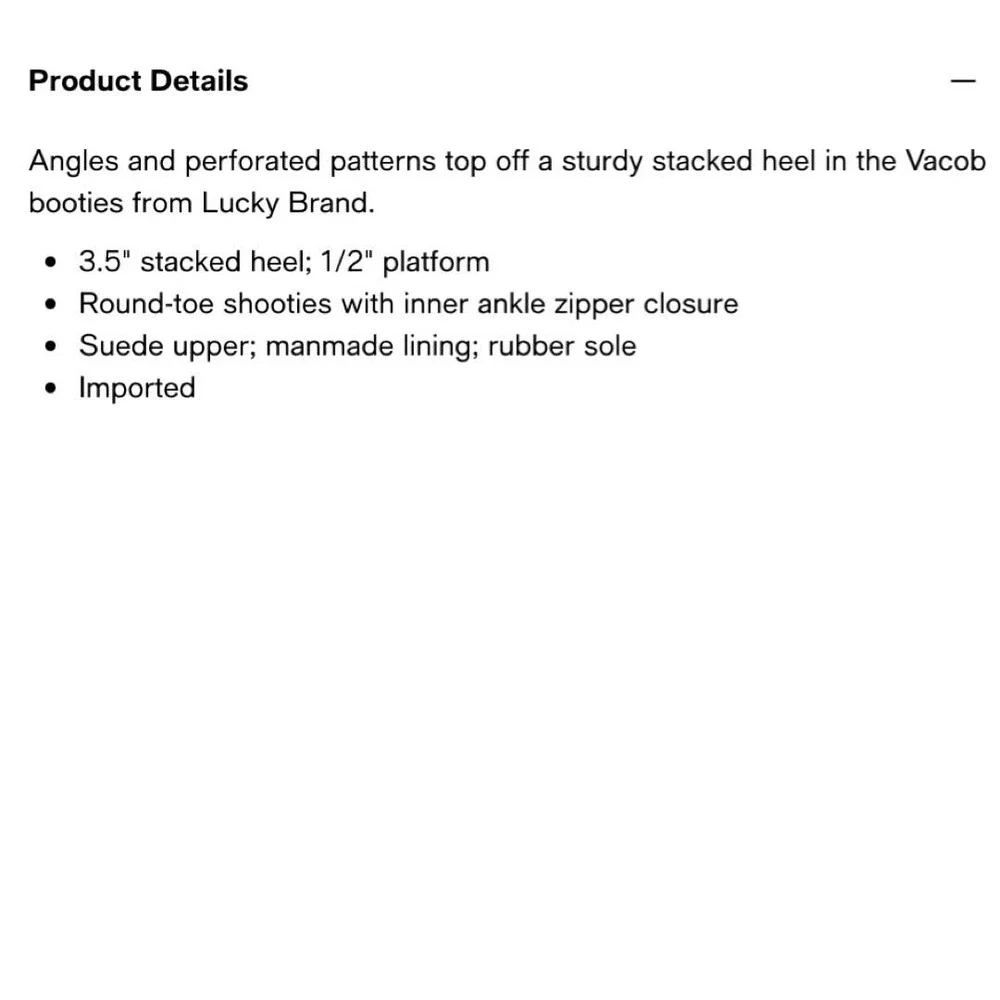 NIB Lucky Brand Vacob 9M Open Toe Perforated Block Heel Ankle Bootie Olive Suede - Picture 10 of 13